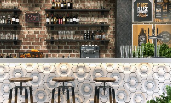 Bar architecture and interior design