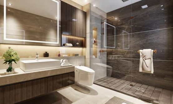Eye-Catchy Master Bathroom