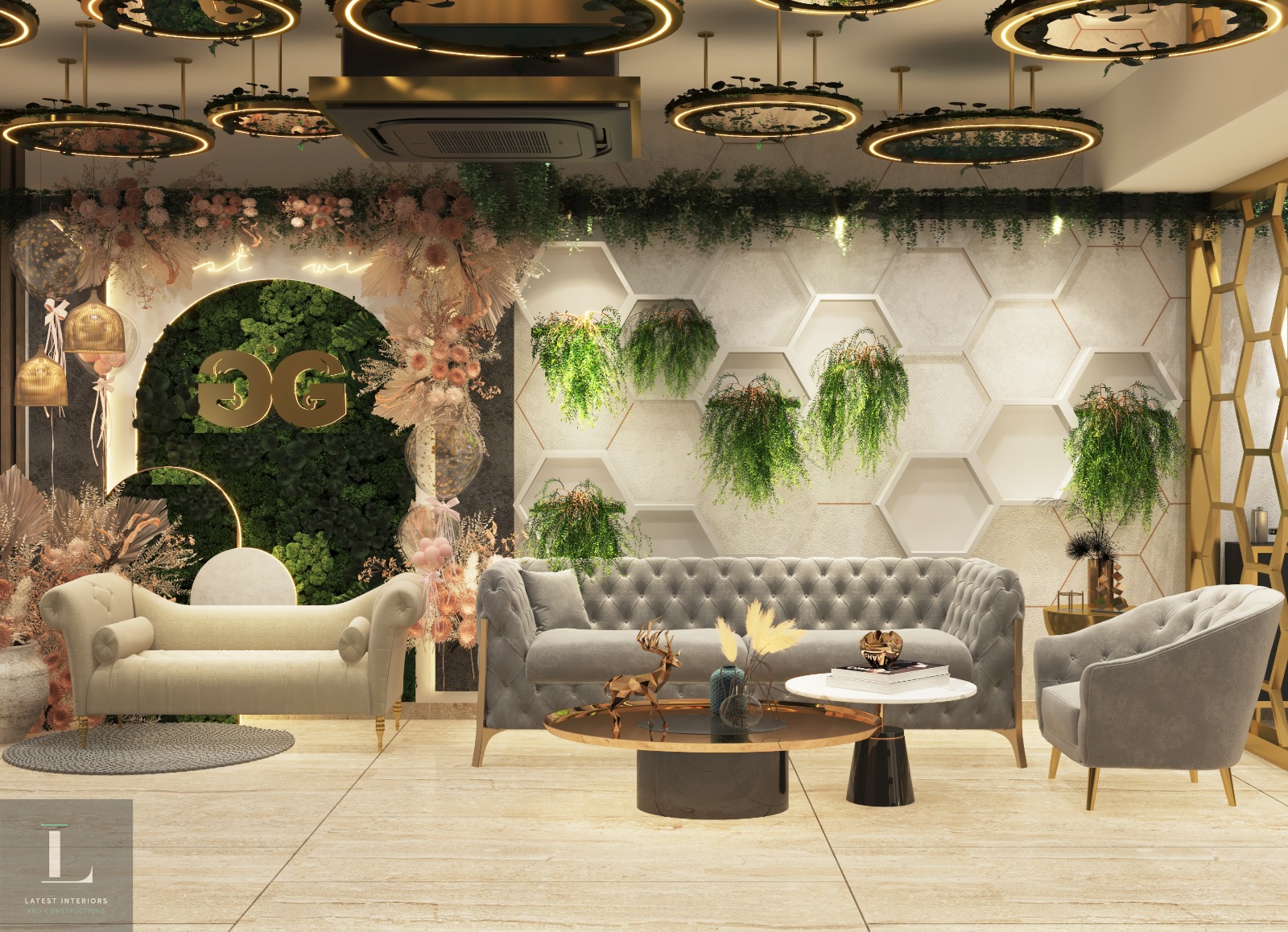 salon interior design