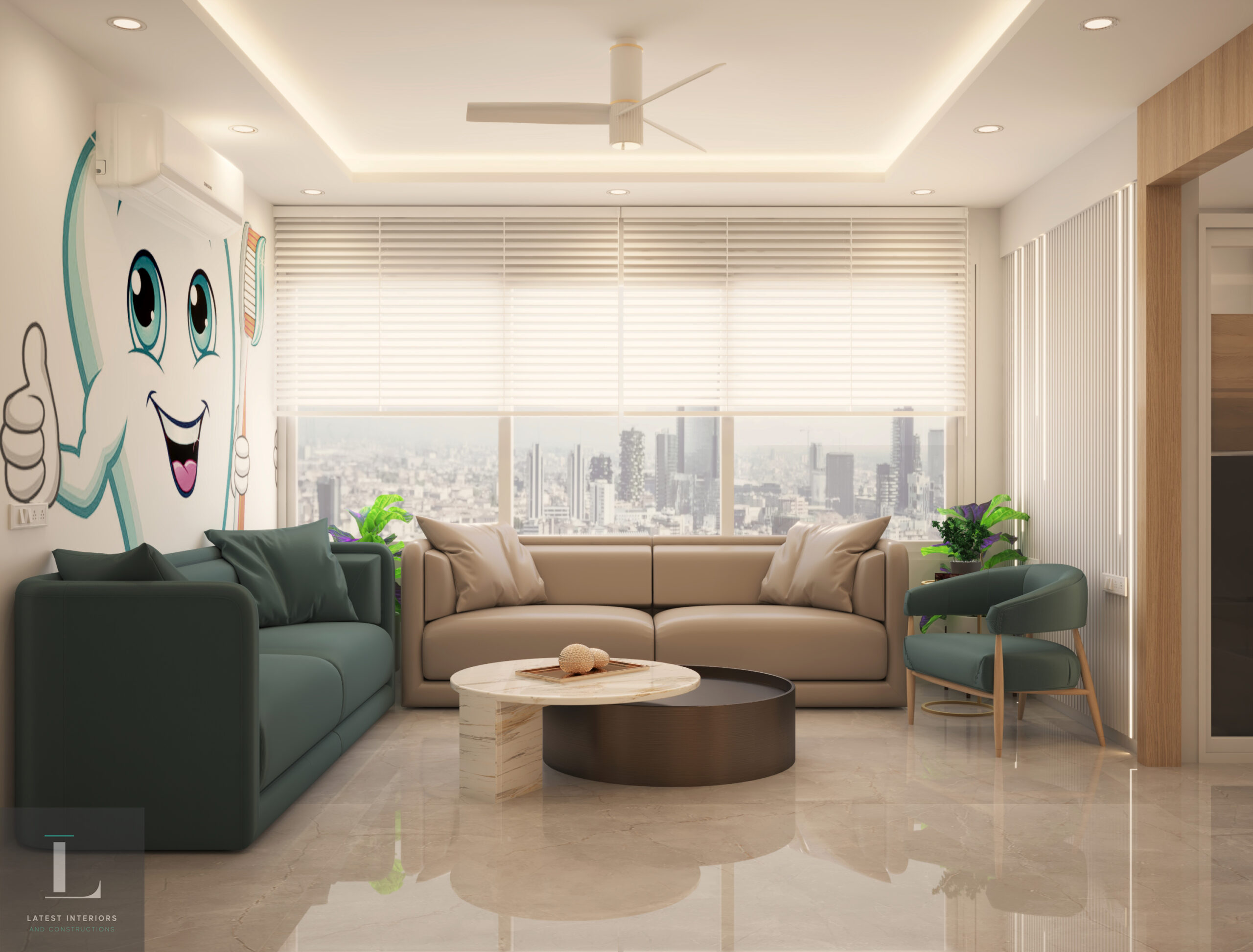 doctor clinic interior design