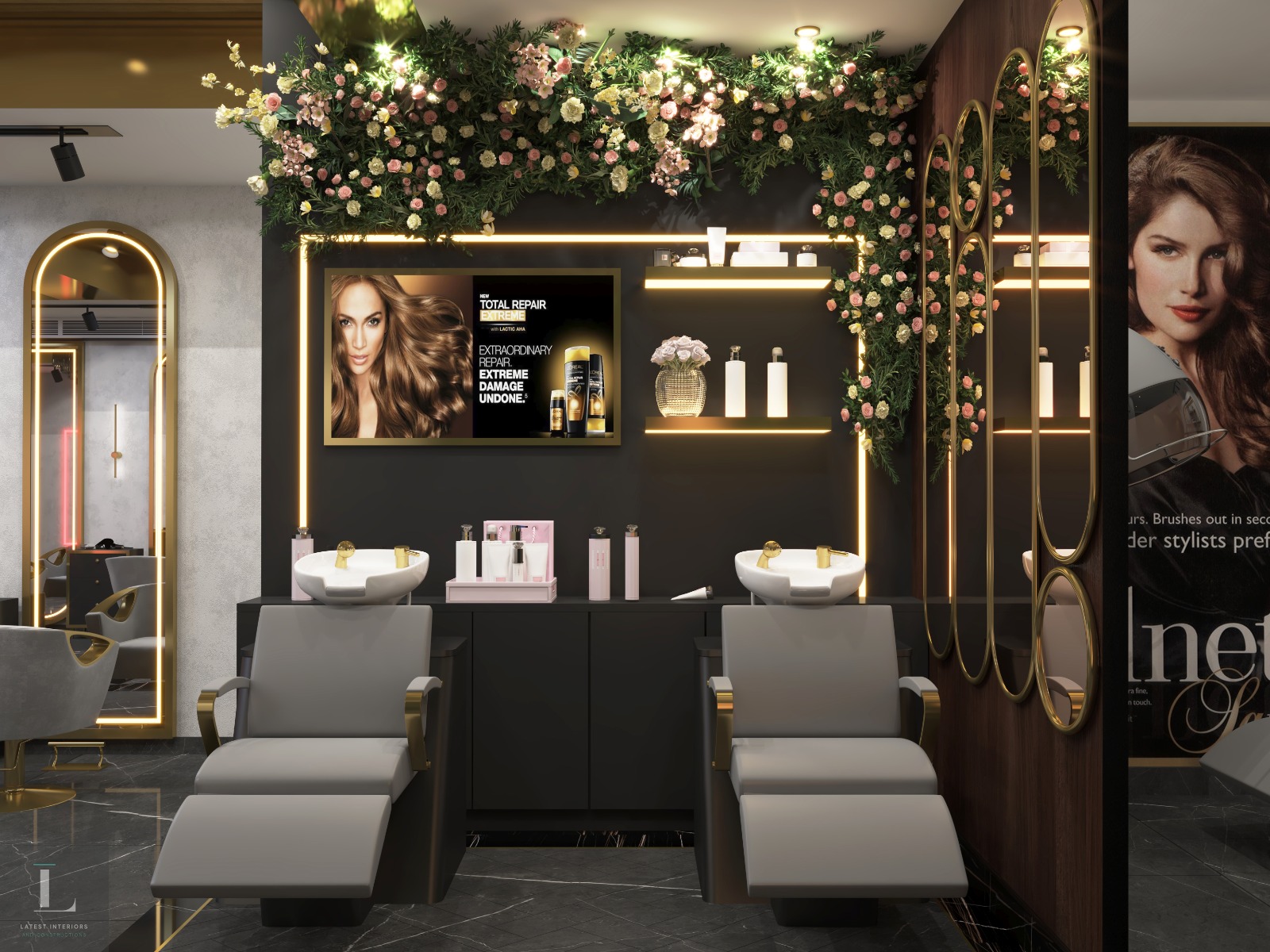 top hair salon interior design