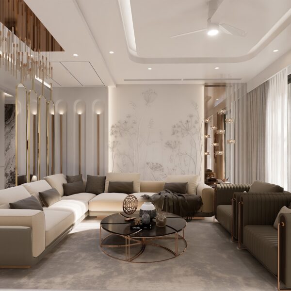 Luxury Builder Floor Interior Design – Defence Colony, Delhi
