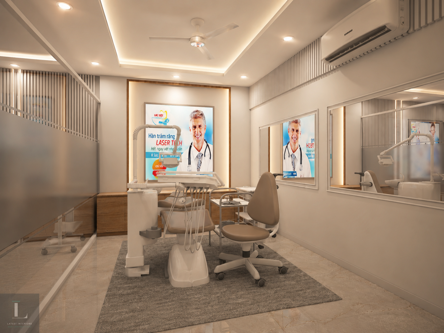 Dental clinic interior Design services
