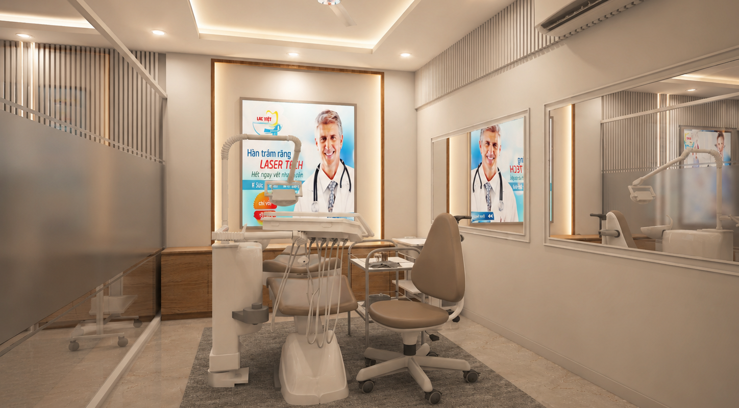 Dental clinic interior Design services