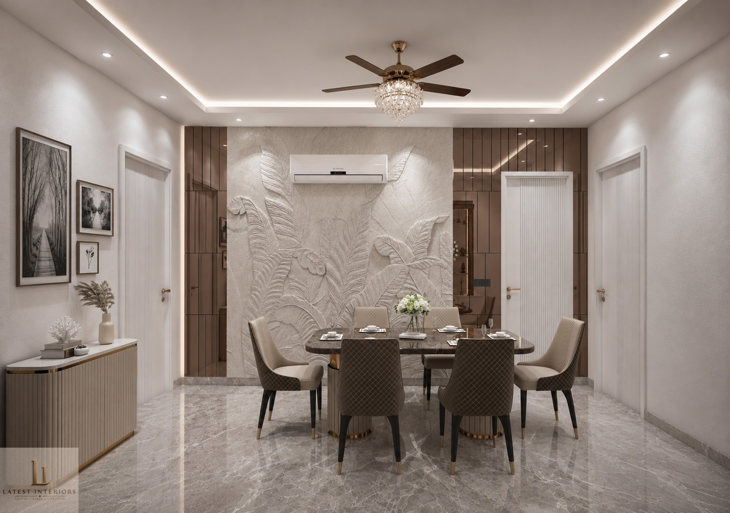 Dinning area - Builder floor interiors