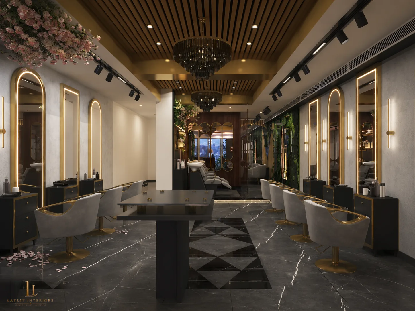 Luxury Salon interior designers in Delhi, Noida and Gurgaon