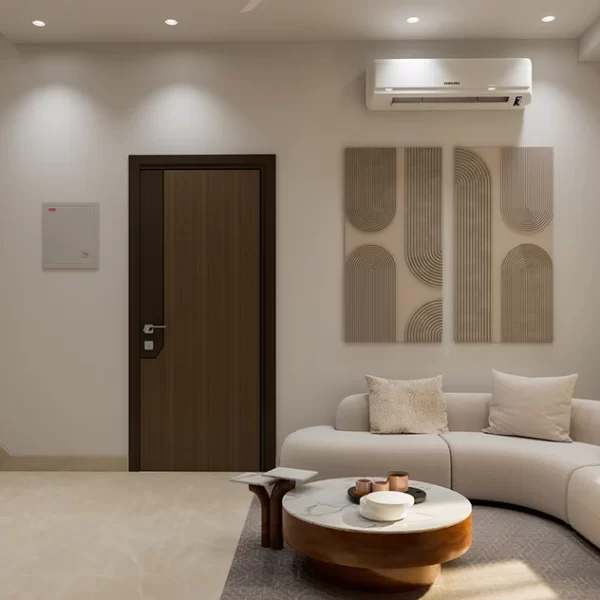 Luxury lobby area interior design