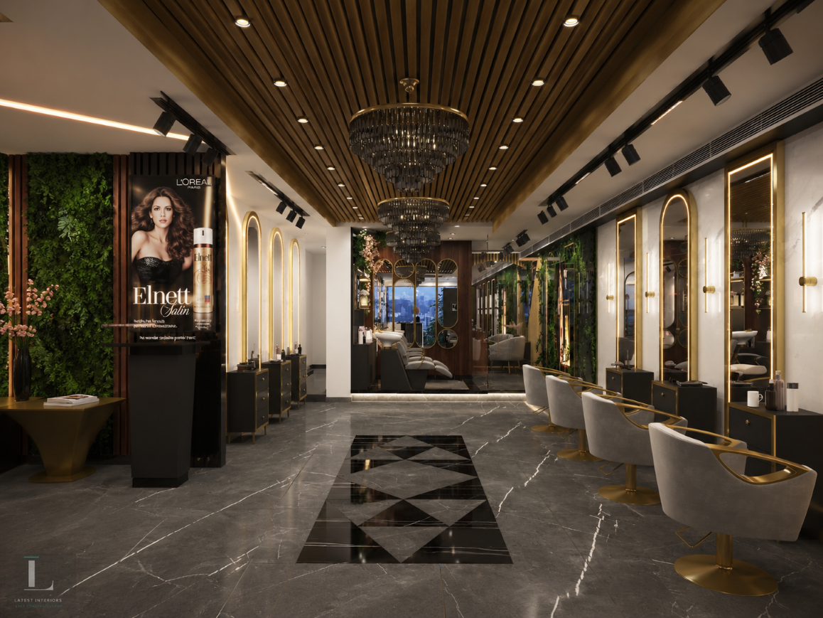 Ultra luxury Salon interior designers