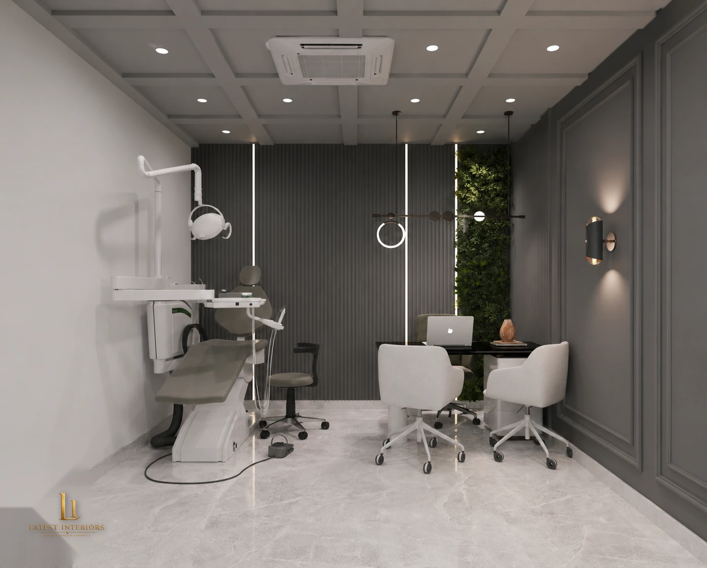 doctor cabin - dental clinic interior designers