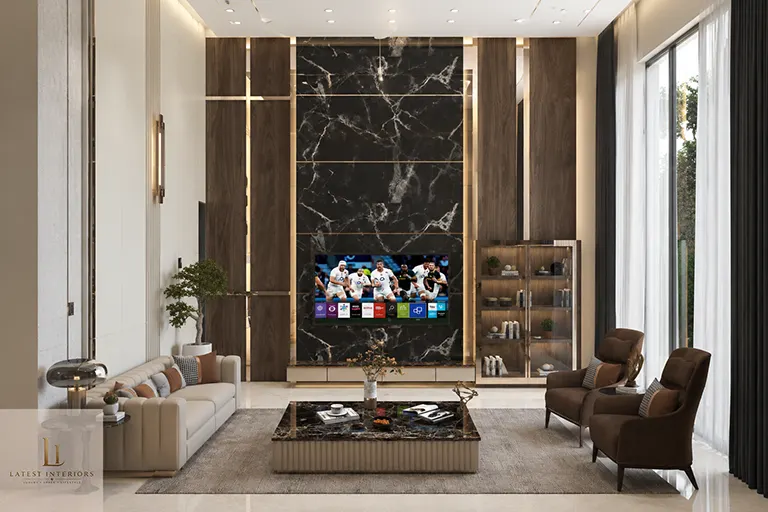 drawing area tv units