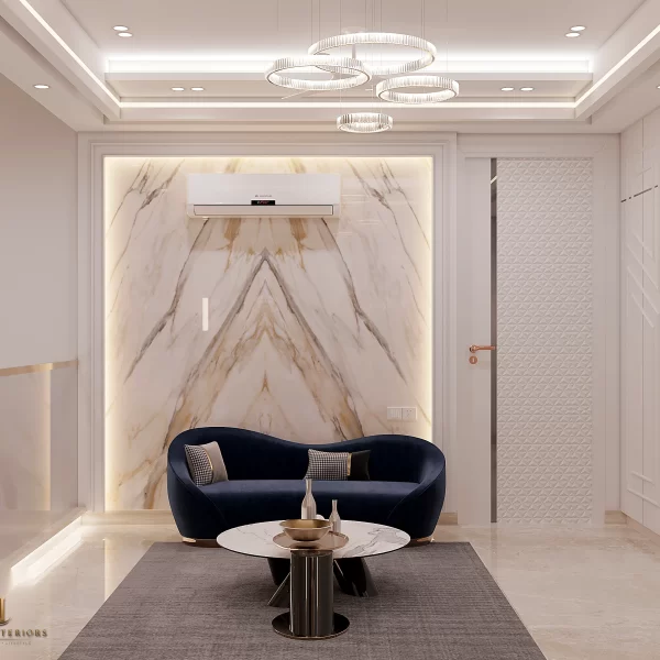 lobby area - luxury villa interiors