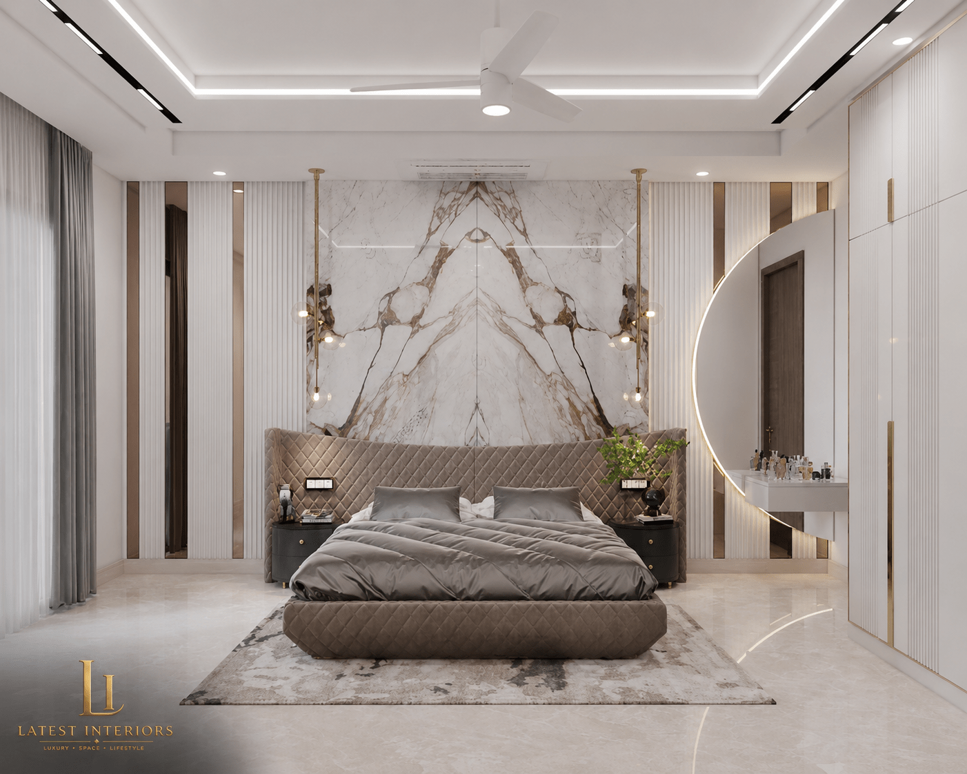 luxury bedroom interiors