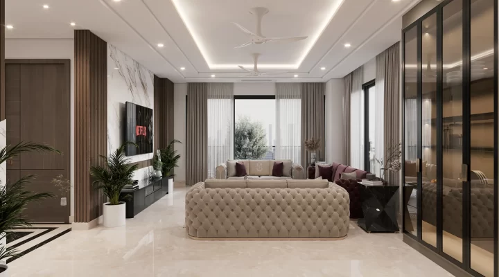 luxury drawing area