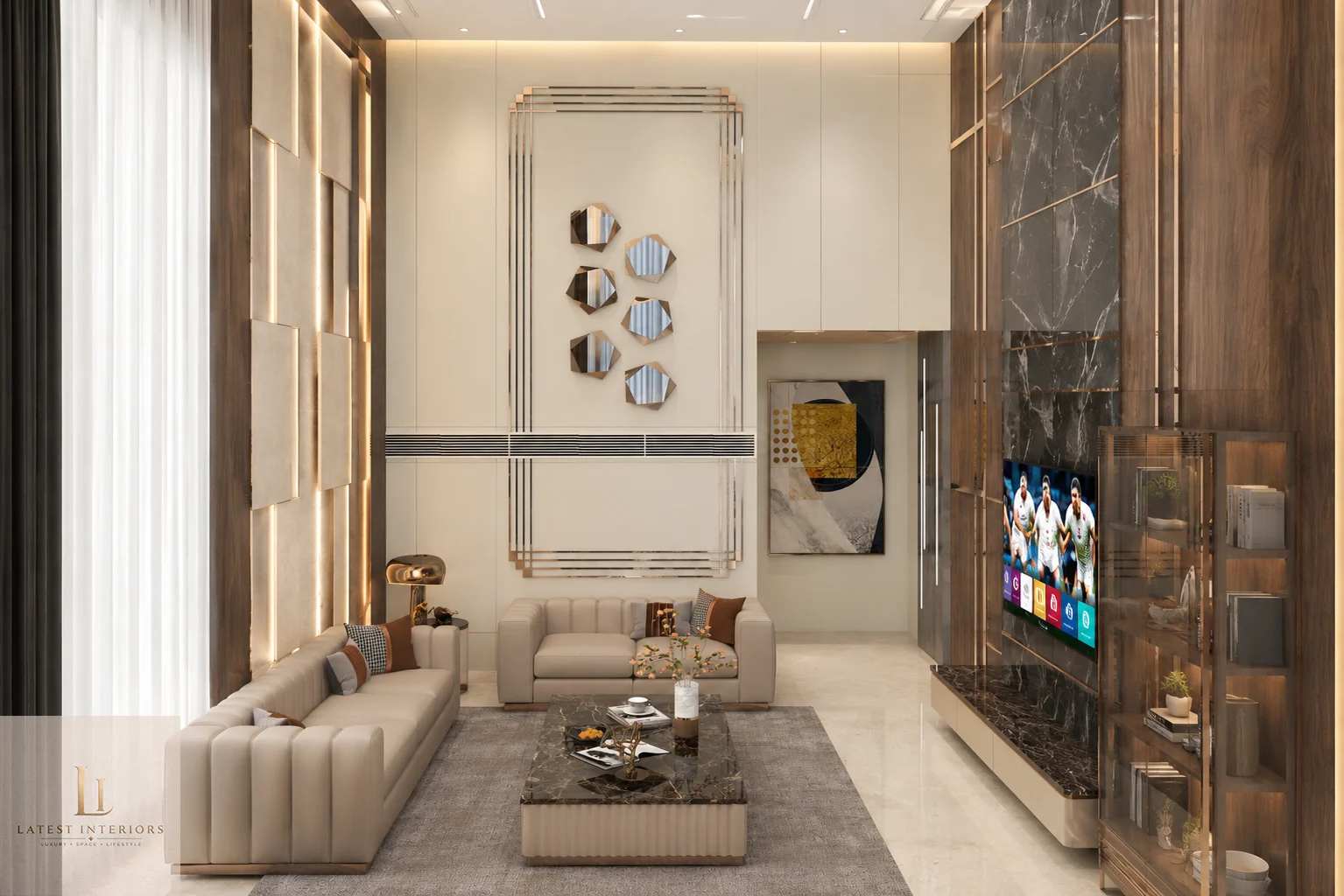 luxury drawing areas