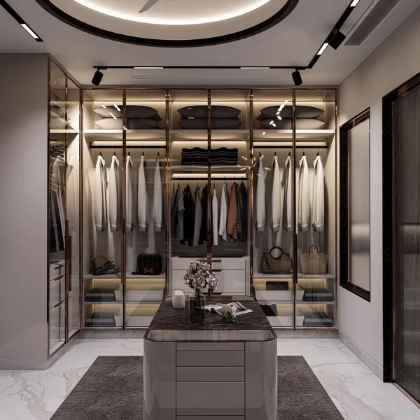 walkin closet interiors